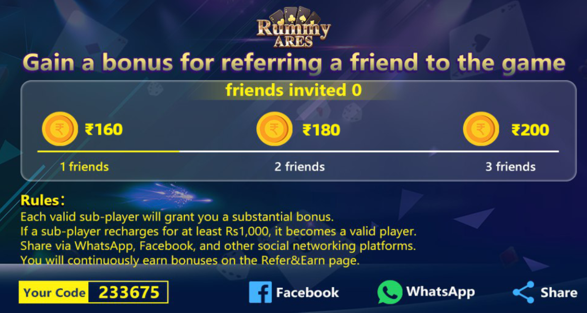 friends invited 200rs